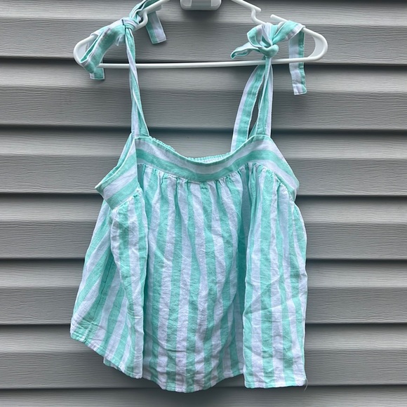 Stoney Clover x Target | Linen Blend Striped Shorts & Tank Set size Large - Picture 1 of 7